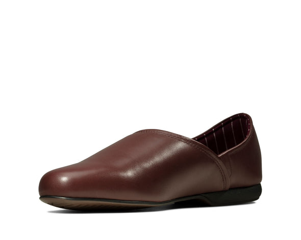 Clarks Harston Elite Burgundy Leather - Standard Width