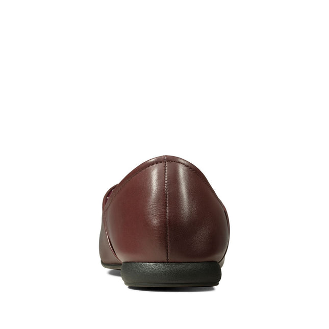 Clarks Harston Elite Burgundy Leather - Standard Width