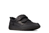 Clarks Scape Flare Black Leather - Standard Width