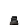 Clarks Scape Flare Youth Black Leather - Standard Fit