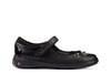 Clarks Sea Shimmer Kid  Black Leather - Narrow Fit