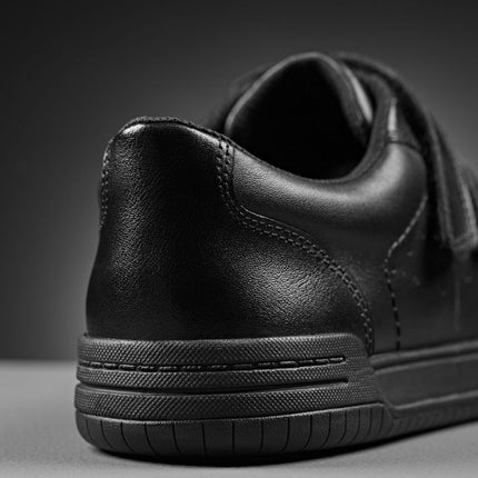 Clarks Fawn Lay Black Leather - Wide Width