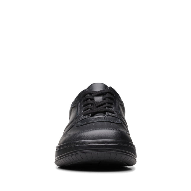 Clarks Fawn Lay Black Leather - Standard Width