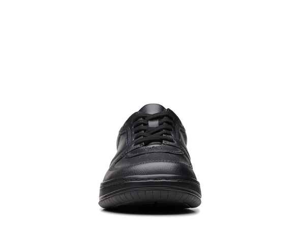 Clarks Fawn Lay Black Leather - Standard Width