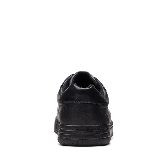 Clarks Fawn Lay Black Leather - Standard Width