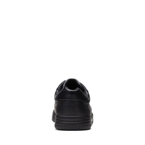 Clarks Fawn Lay Black Leather - Wide Width