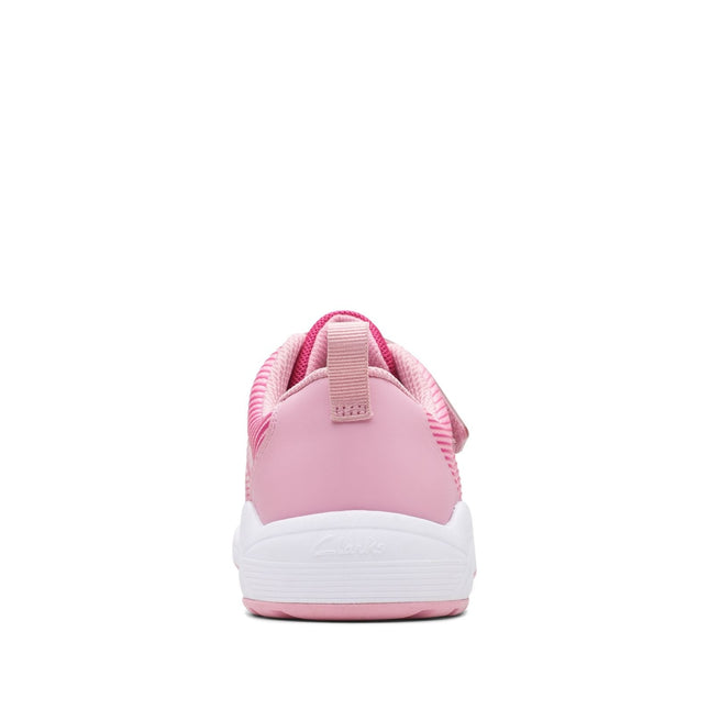 Clarks Aeon Pace Older Kid Pink Interest