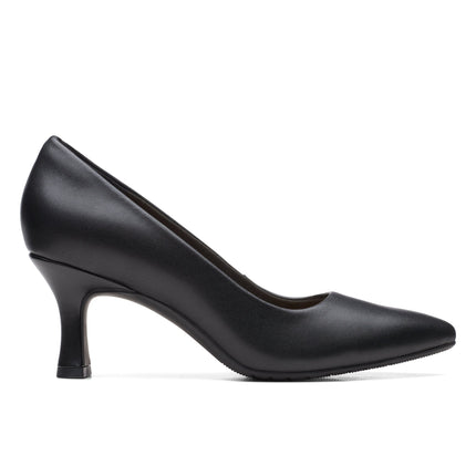 Clarks Kataleyna Gem Black Leather