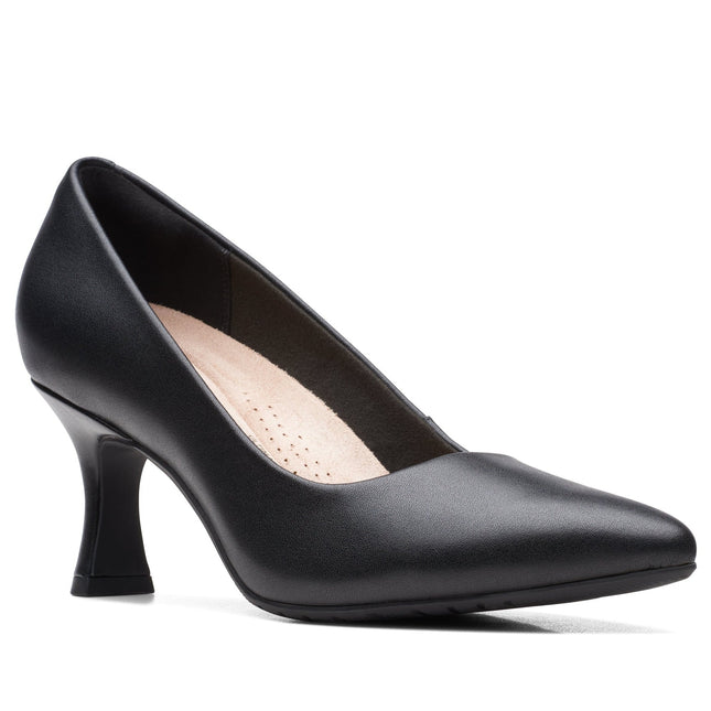 Clarks Kataleyna Gem Black Leather