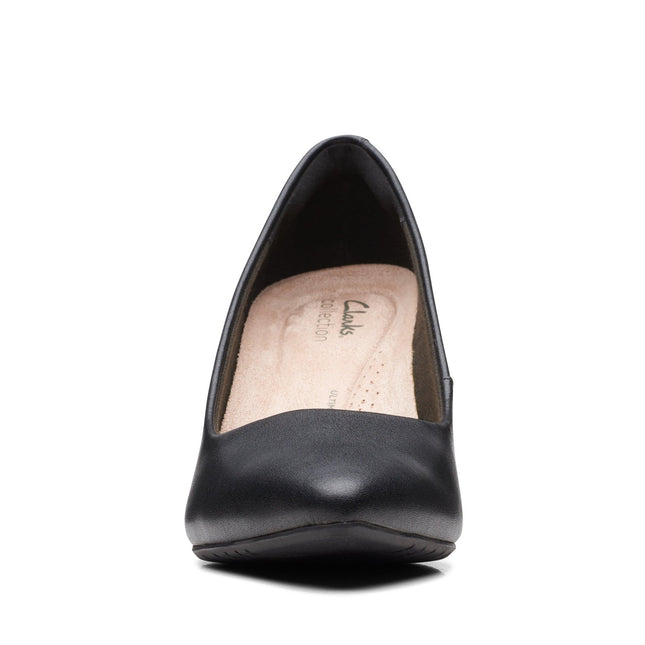 Clarks Kataleyna Gem Black Leather