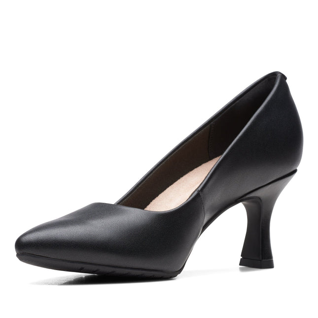 Clarks Kataleyna Gem Black Leather