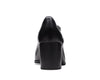 Clarks Freva55 Strap Black Leather