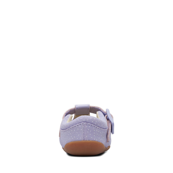 Clarks Roamer Cub Toddler Lilac - Wide Fit