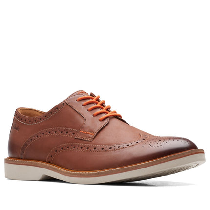 Clarks AtticusLTLimit Dark Tan Leather - Standard Width