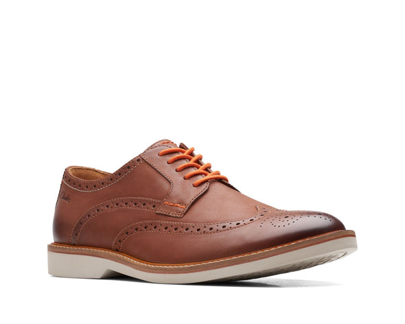 Clarks AtticusLTLimit Dark Tan Leather - Standard Width