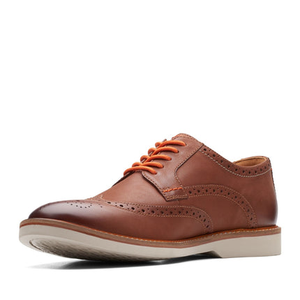 Clarks AtticusLTLimit Dark Tan Leather - Standard Width