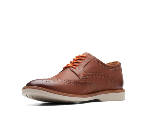 Clarks AtticusLTLimit Dark Tan Leather - Standard Width