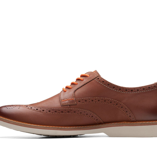Clarks AtticusLTLimit Dark Tan Leather - Standard Width