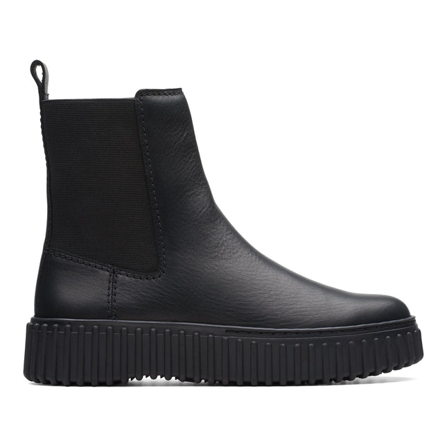 Clarks Torhill Maple Black Leather