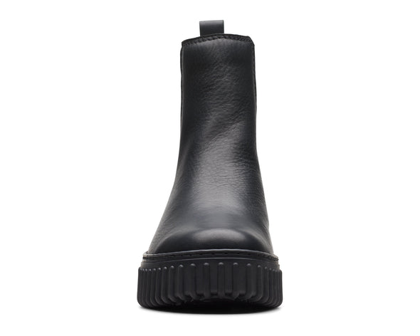 Clarks Torhill Maple Black Leather