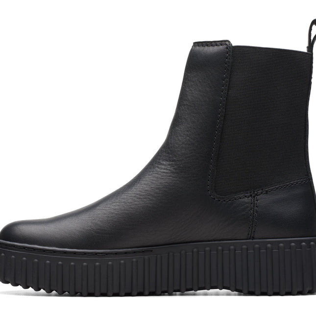 Clarks Torhill Maple Black Leather