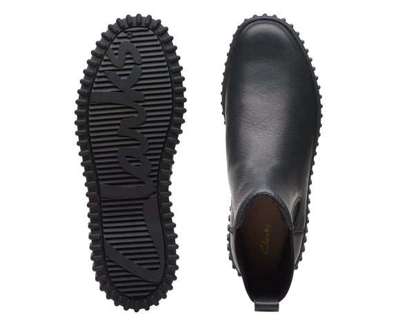 Clarks Torhill Maple Black Leather