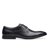 Clarks Boswyn Lace Black Leather - Standard Width