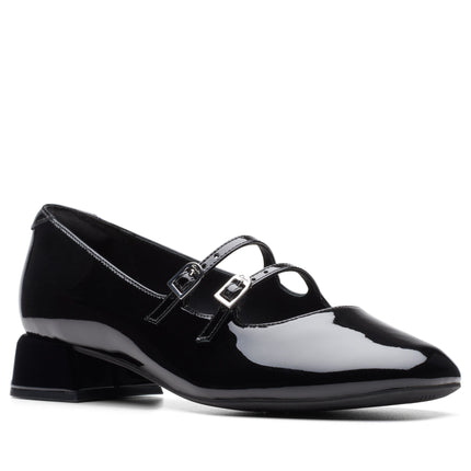 Clarks Daiss30 Shine Black Patent