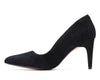 Clarks Laina Rae Black Suede - Standard Width