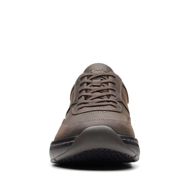 Clarks ClarksPro Lace Dark Brown Tumbled - Wide Width