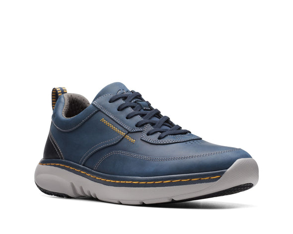 Clarks ClarksPro Lace Navy Leather - Wide Width