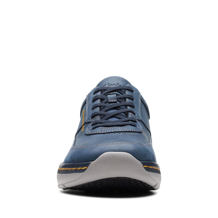 Clarks ClarksPro Lace Navy Leather - Wide Width