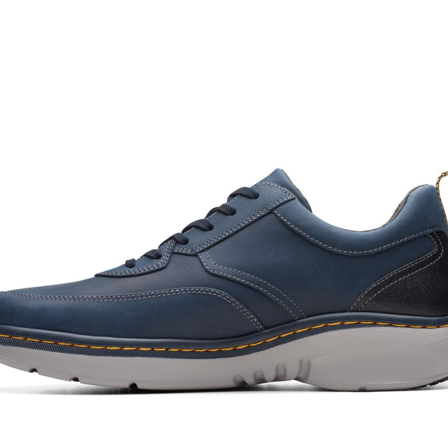 Clarks ClarksPro Lace Navy Leather - Wide Width