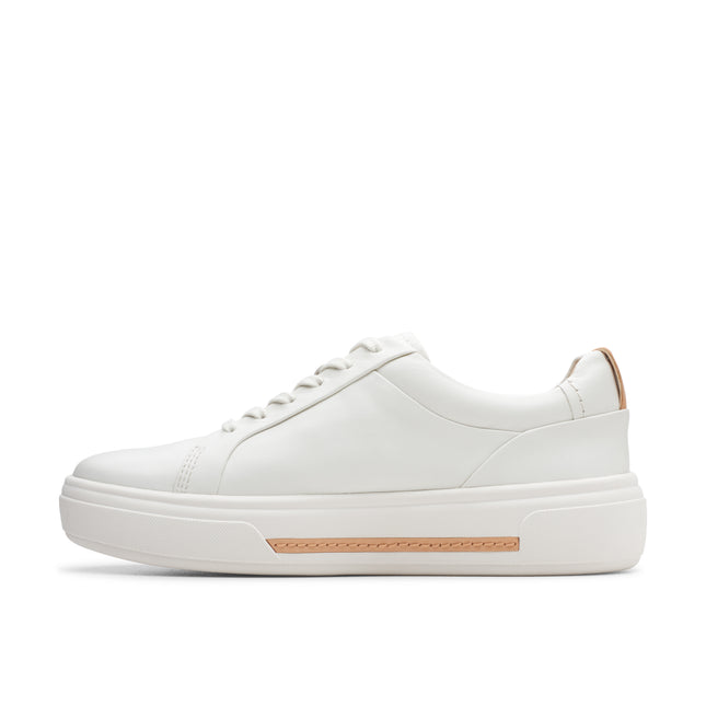 Clarks Hollyhock Walk Off White Leather