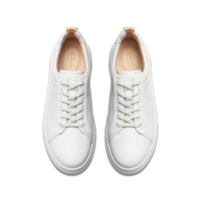 Clarks Hollyhock Walk Off White Leather