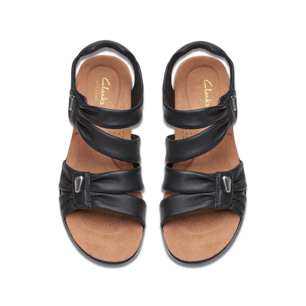 Clarks Kitly Ave Black Leather