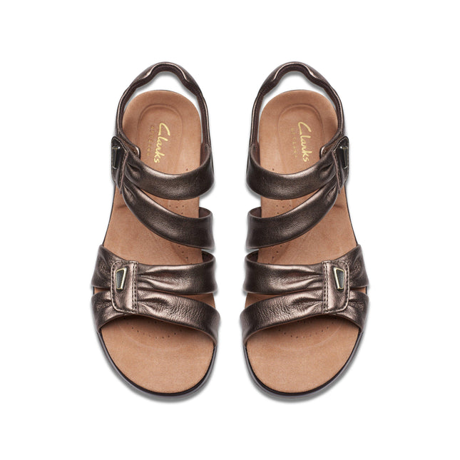 Clarks Kitly Ave Bronze Leather