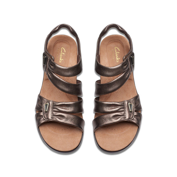 Clarks Kitly Ave Bronze Leather