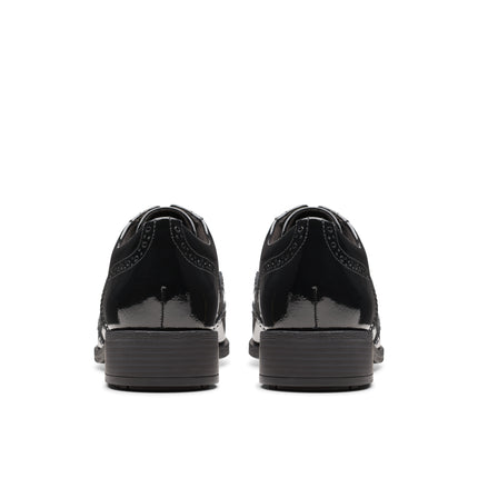 Clarks Havisham Oak Black Patent