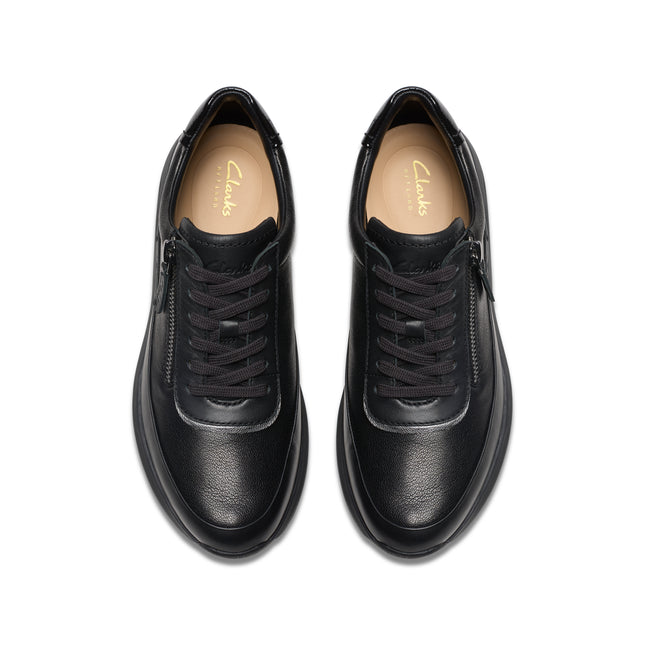 Clarks Tivoli Zip Black