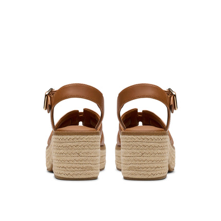 Clarks Coledale Strap Tan Leather