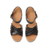 Clarks Sabina Strap Black Leather
