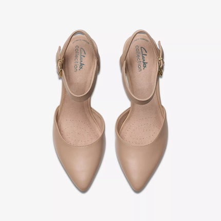 Clarks Kataleyna Cora Beige Leather