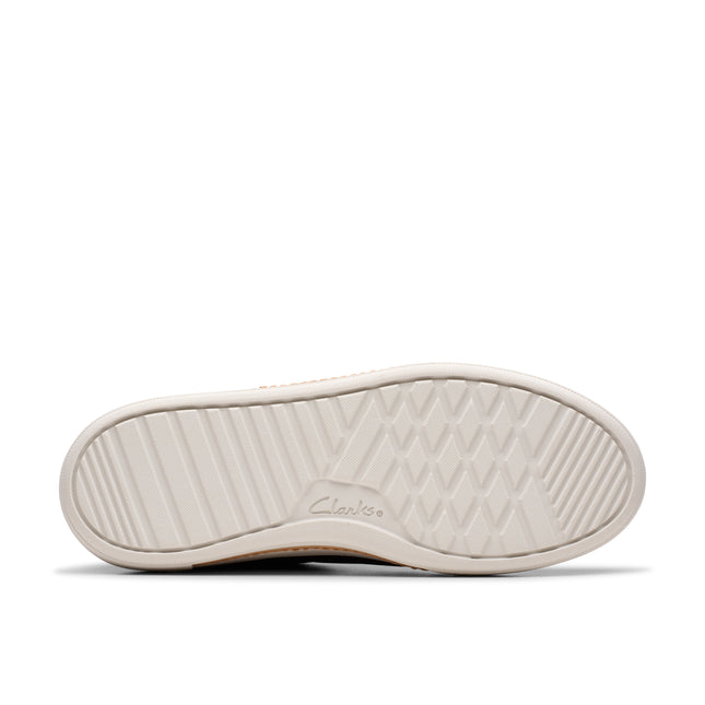 Clarks Hollyhock Zip Black Womens Trainers