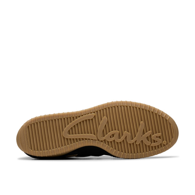 Clarks Meridor Lo Black Womens Trainers