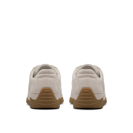 Clarks Meridor Lo Off White Womens Trainers