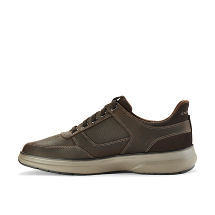 Clarks Mullan Easy Dark Brown Leather - Standard Width