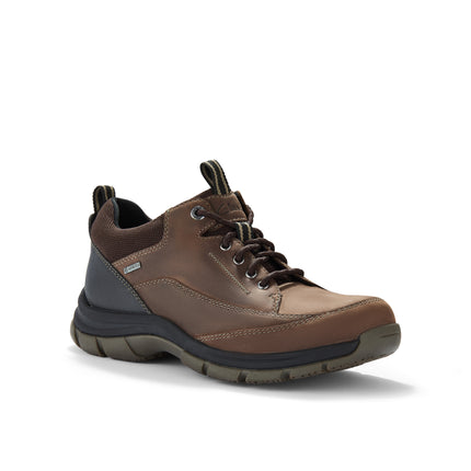 Clarks Spypath Lo GTX Dark Brown Leather