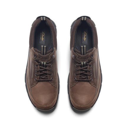 Clarks Spypath Lo GTX Dark Brown Leather