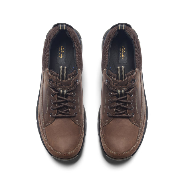 Clarks Spypath Lo GTX Dark Brown Leather